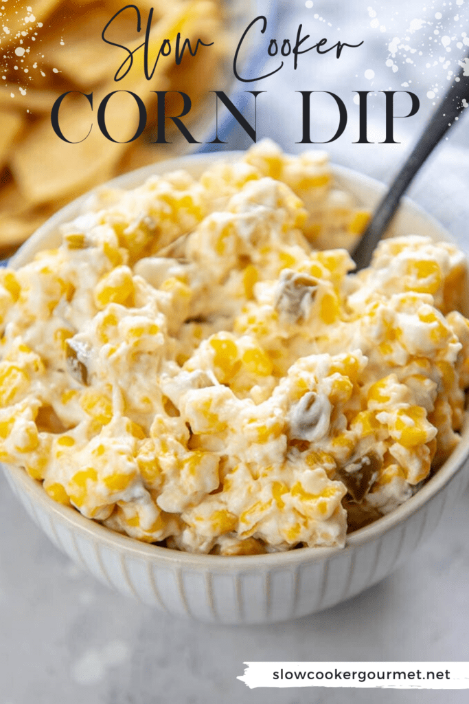 Slow Cooker Mexican Corn Dip Recipe - Sugar, Spice and Family Life