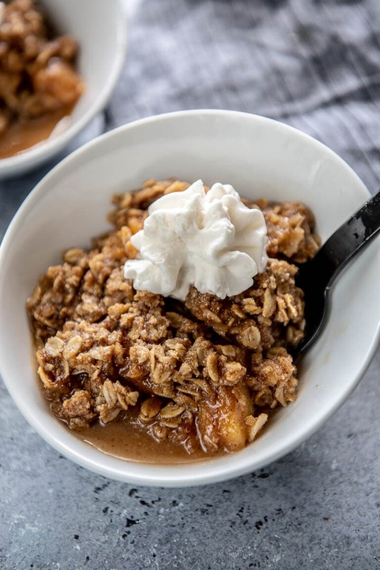 Slow Cooker Apple Crumble Slow Cooker Gourmet