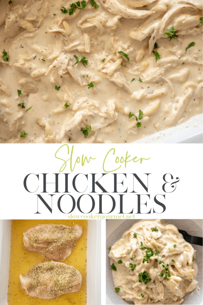 Slow Cooker Chicken and Noodles - Slow Cooker Gourmet