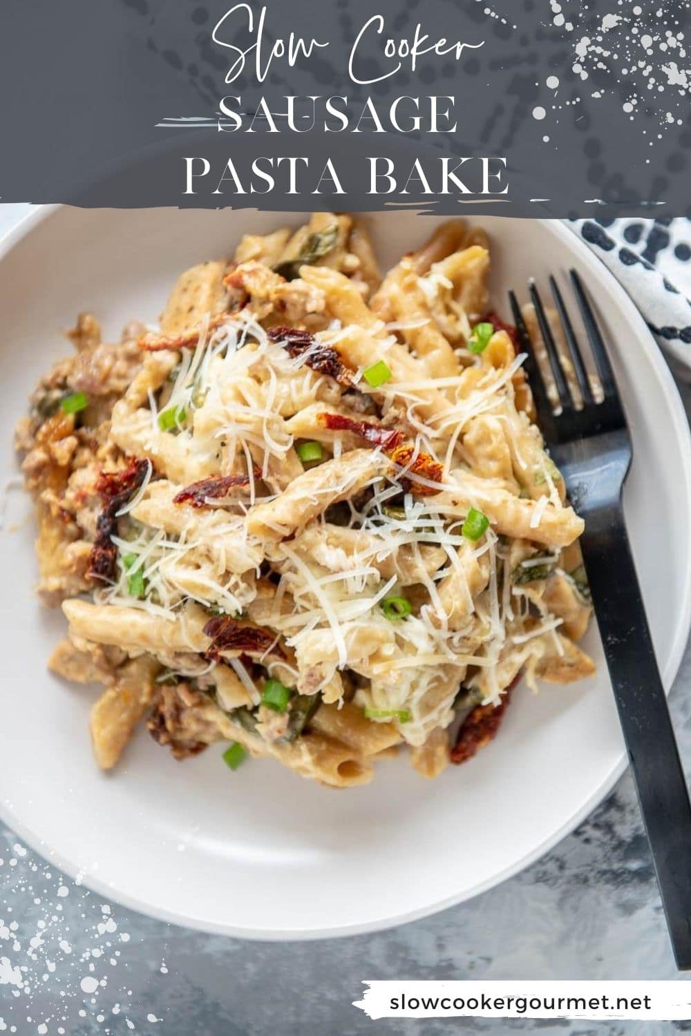 Slow Cooker Sausage Pasta Bake Slow Cooker Gourmet