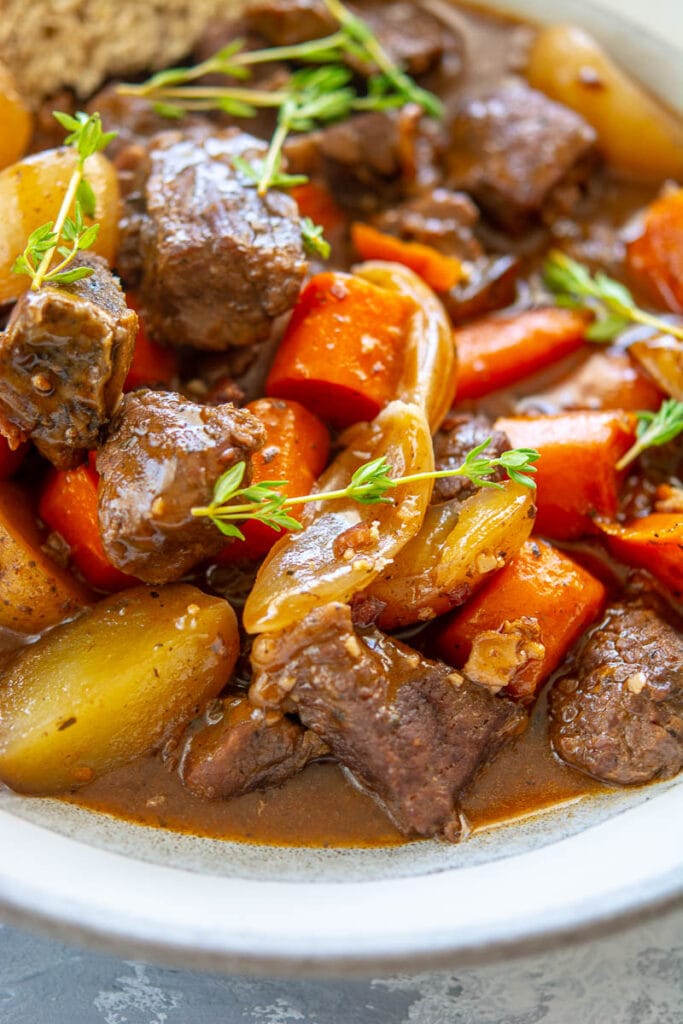 Slow Cooker Beef Bourguignon {for two} Slow Cooker Gourmet