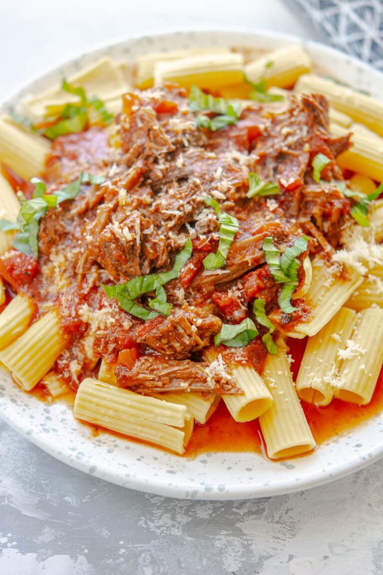 Slow Cooker Braised Beef Ragu {for two} Slow Cooker Gourmet