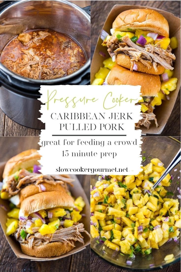 Pressure Cooker Caribbean Jerk Pulled Pork Slow Cooker Gourmet