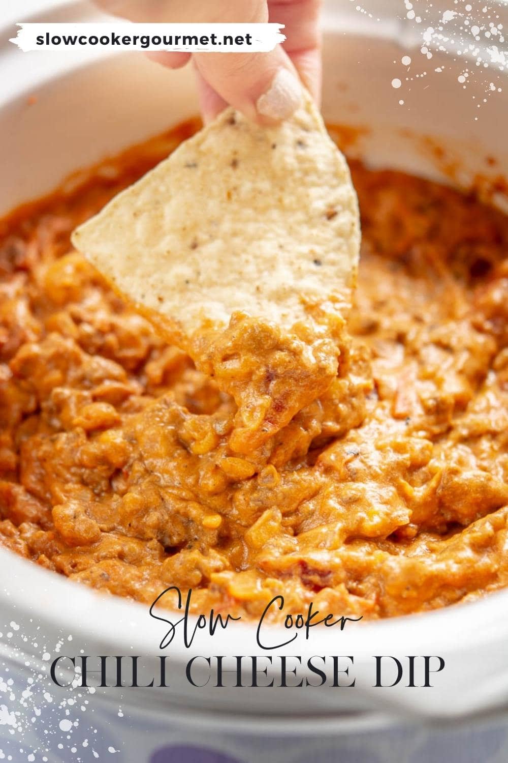 Slow Cooker Chili Cheese Dip Slow Cooker Gourmet