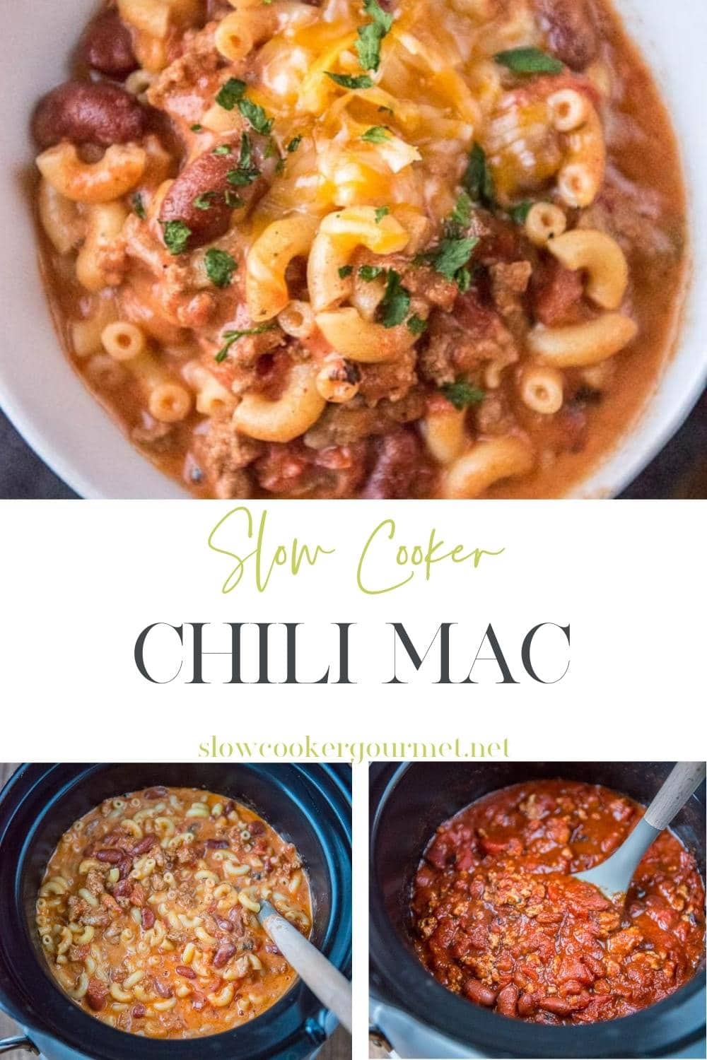 Slow Cooker Chili Mac - Slow Cooker Gourmet