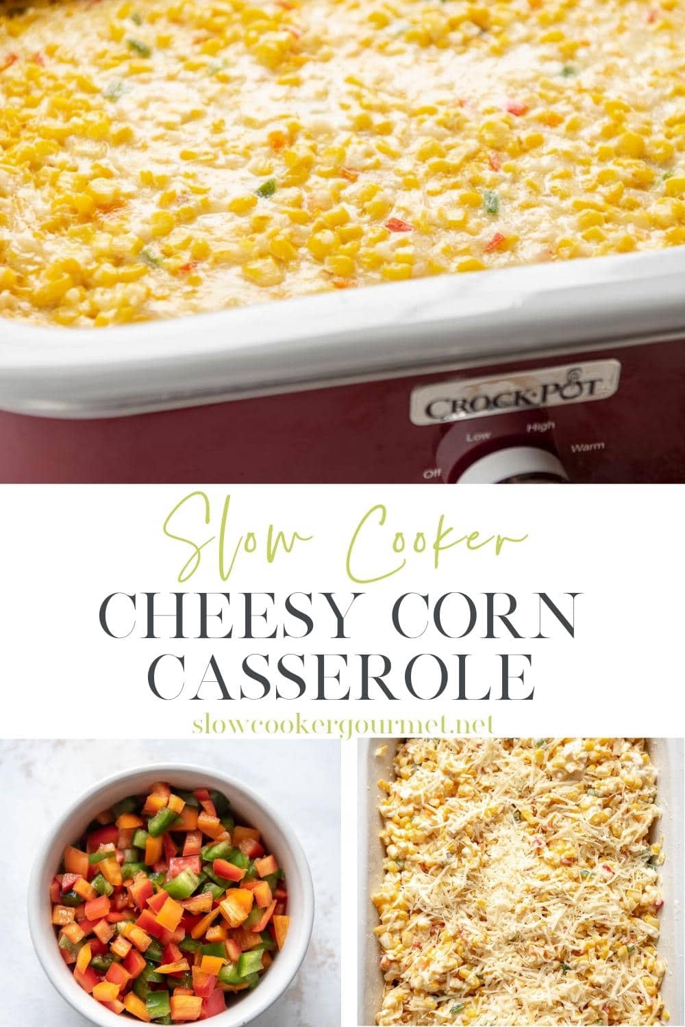 Slow Cooker Cheesy Corn Casserole Slow Cooker Gourmet