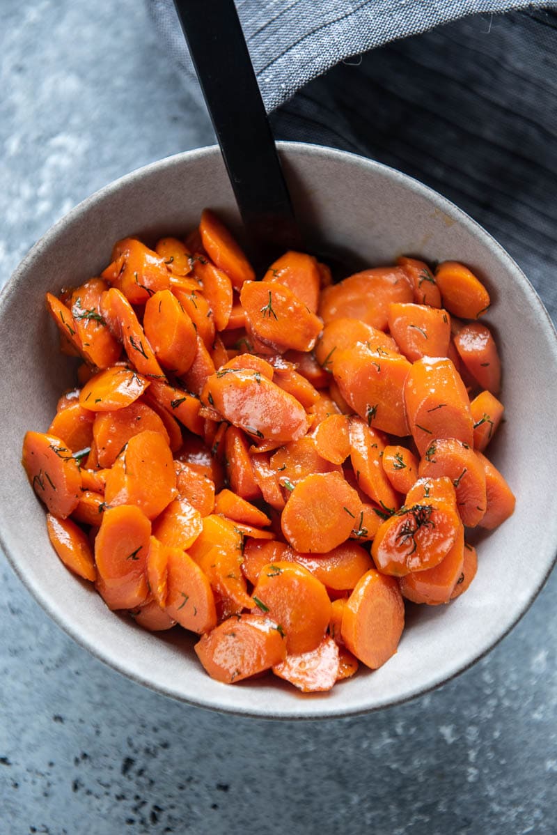 Sautéed Carrots with Honey