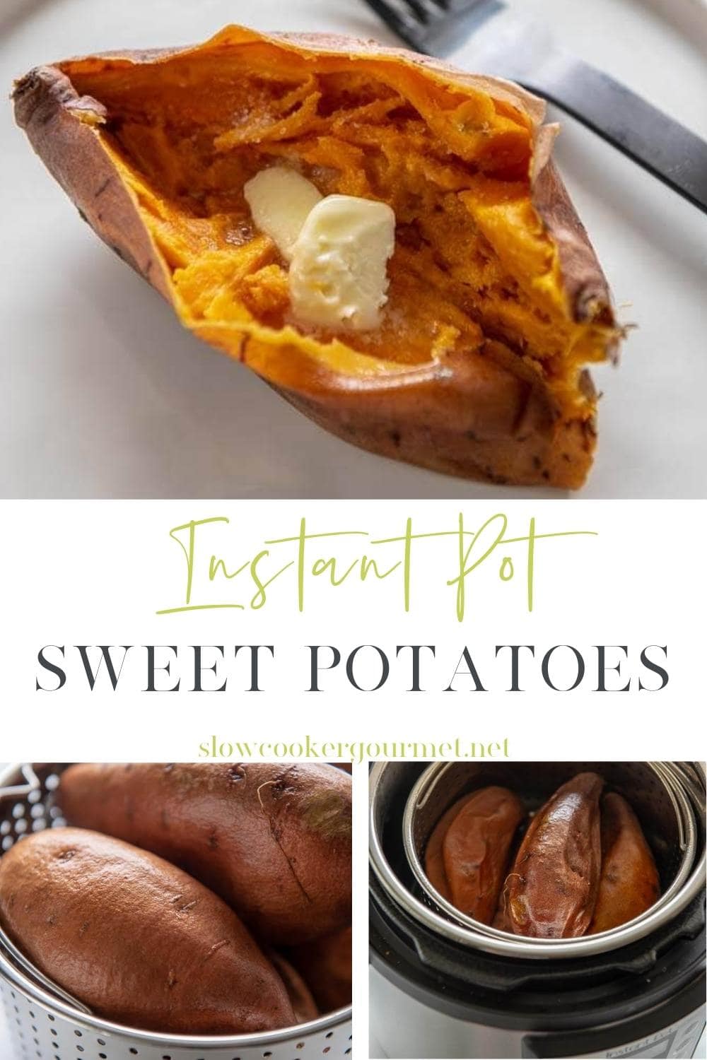 Instant Pot Sweet Potatoes - Slow Cooker Gourmet