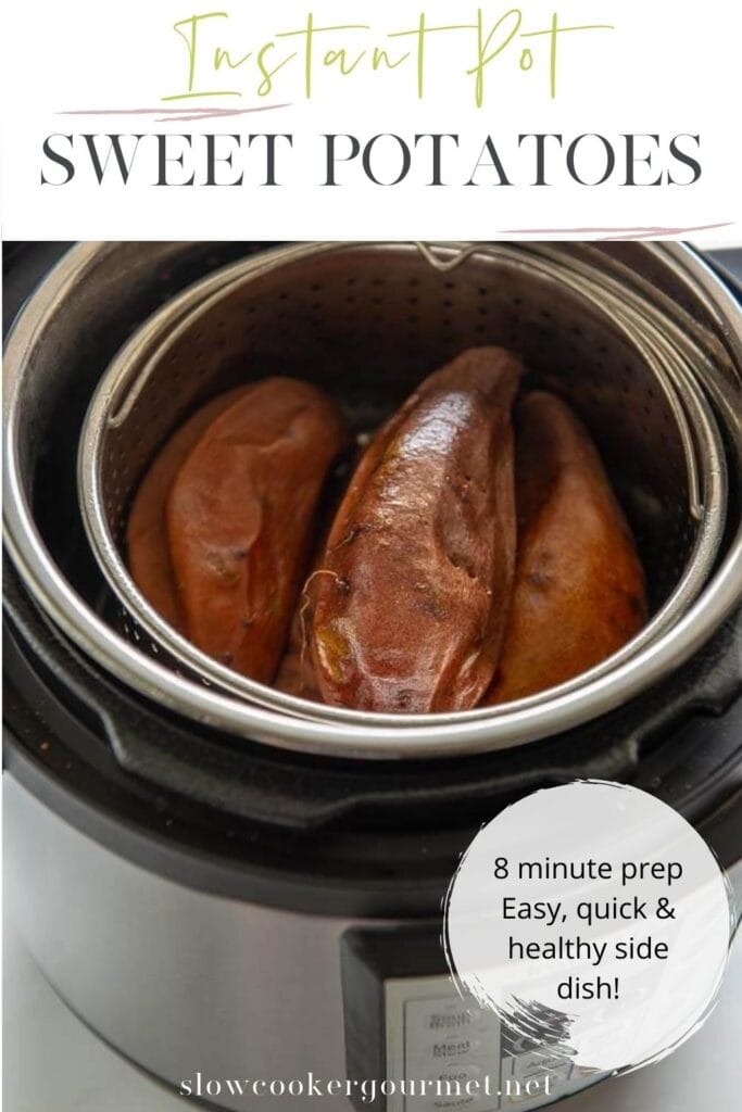 Instant Pot Sweet Potatoes Slow Cooker Gourmet