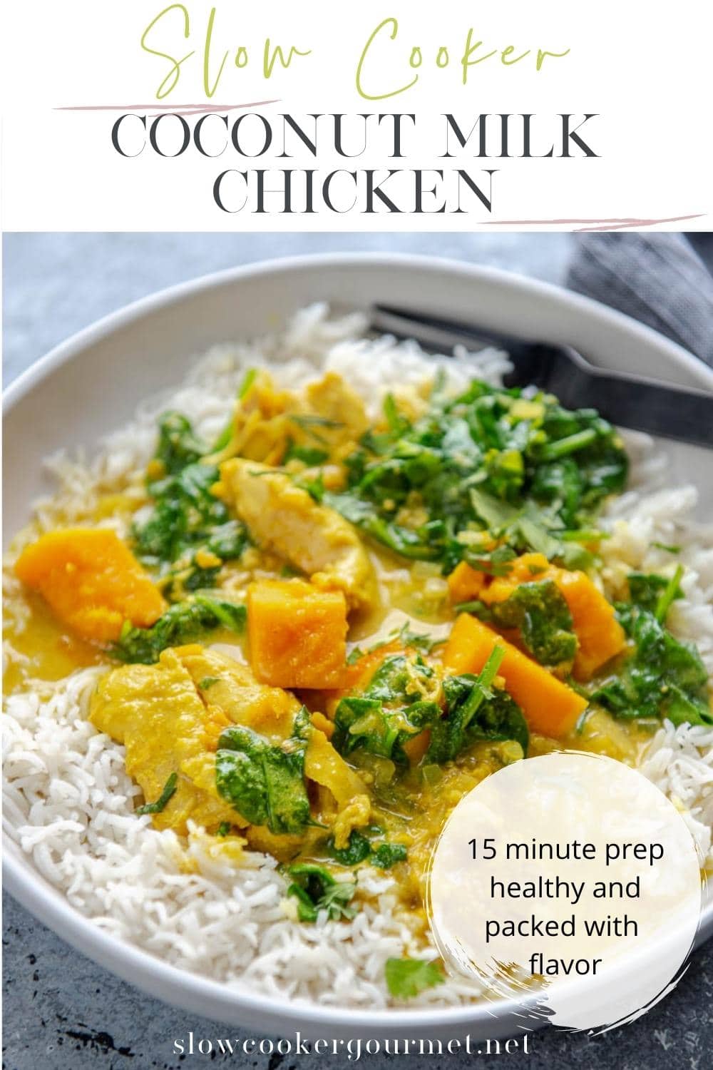 Slow Cooker Coconut Milk Chicken Slow Cooker Gourmet