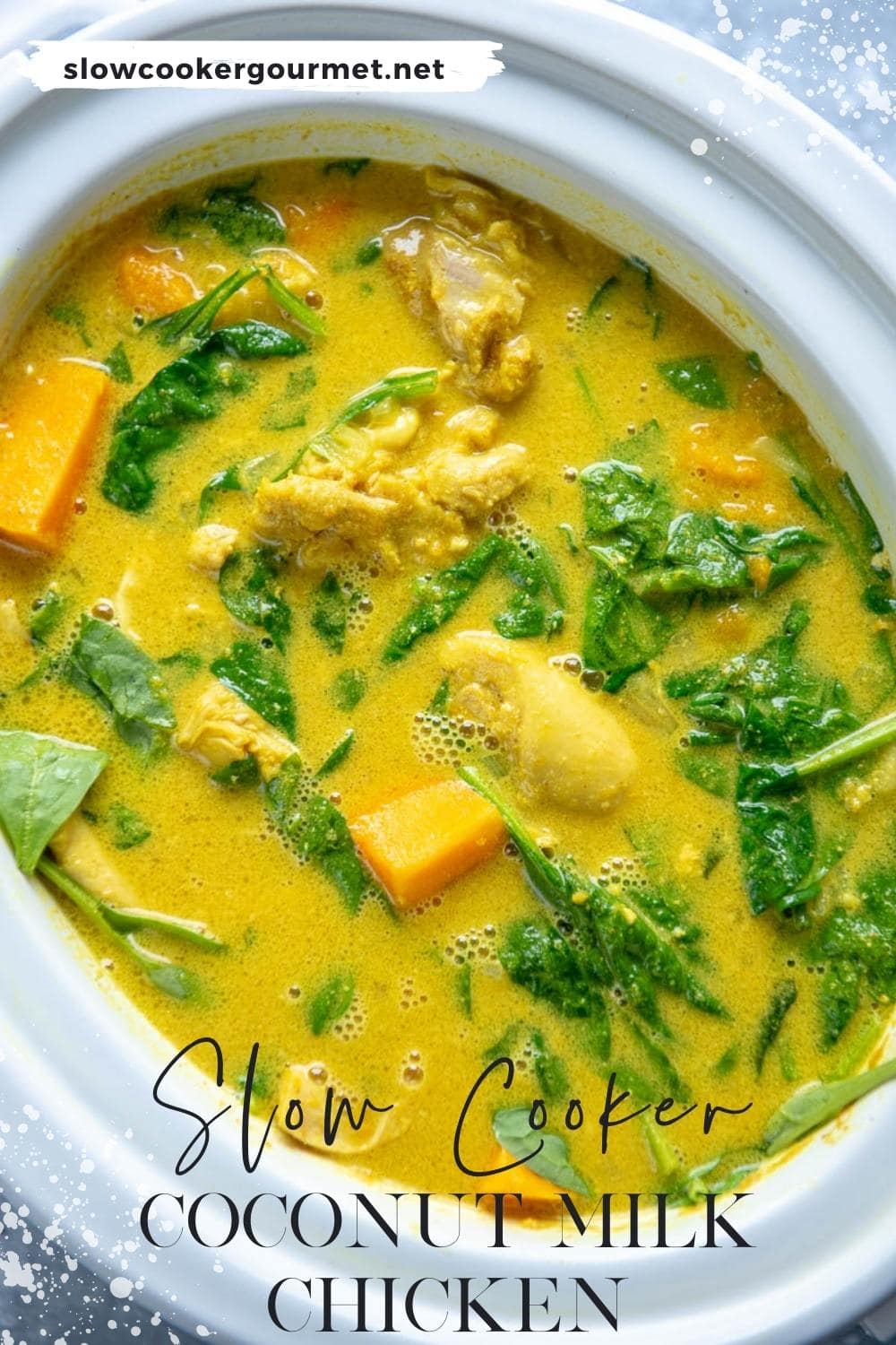 Slow Cooker Coconut Milk Chicken Slow Cooker Gourmet