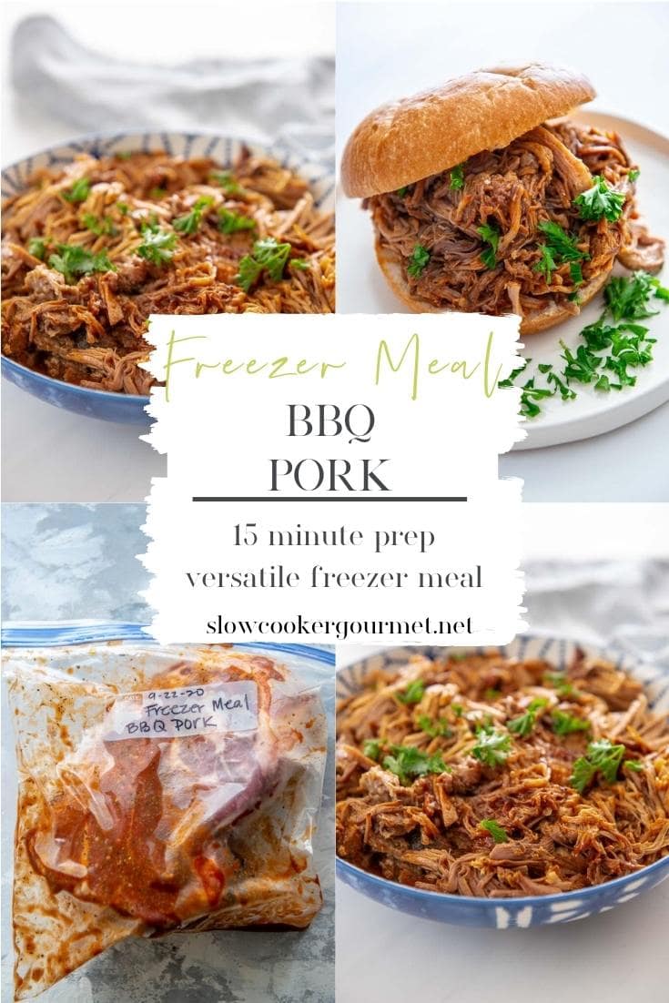 Freezer Meal BBQ Pork Slow Cooker Gourmet   SCG FM BBQ Pork Pin 4 