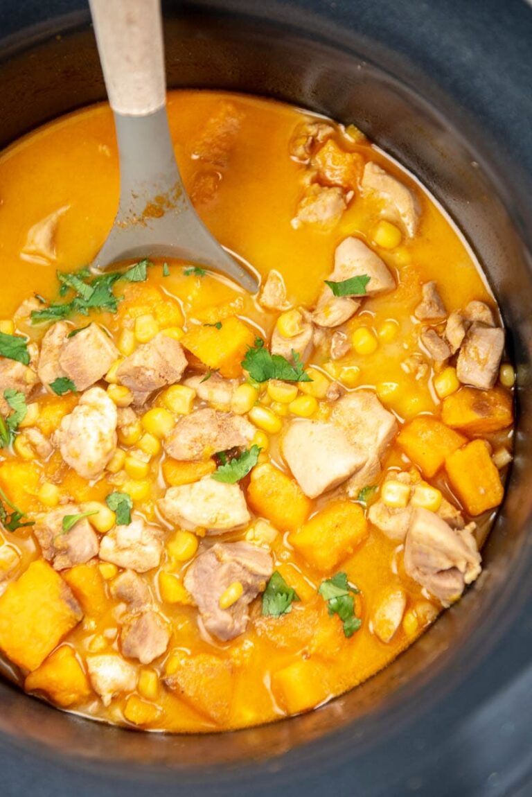 Slow Cooker Chicken and Sweet Potato Chowder - Slow Cooker Gourmet