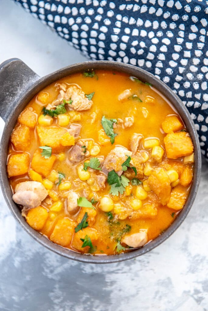 Slow Cooker Chicken and Sweet Potato Chowder - Slow Cooker Gourmet