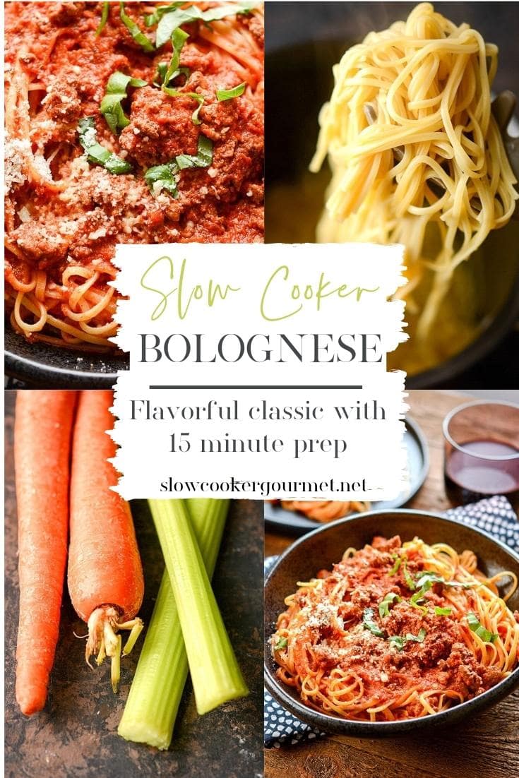 Slow Cooker Bolognese - Slow Cooker Gourmet