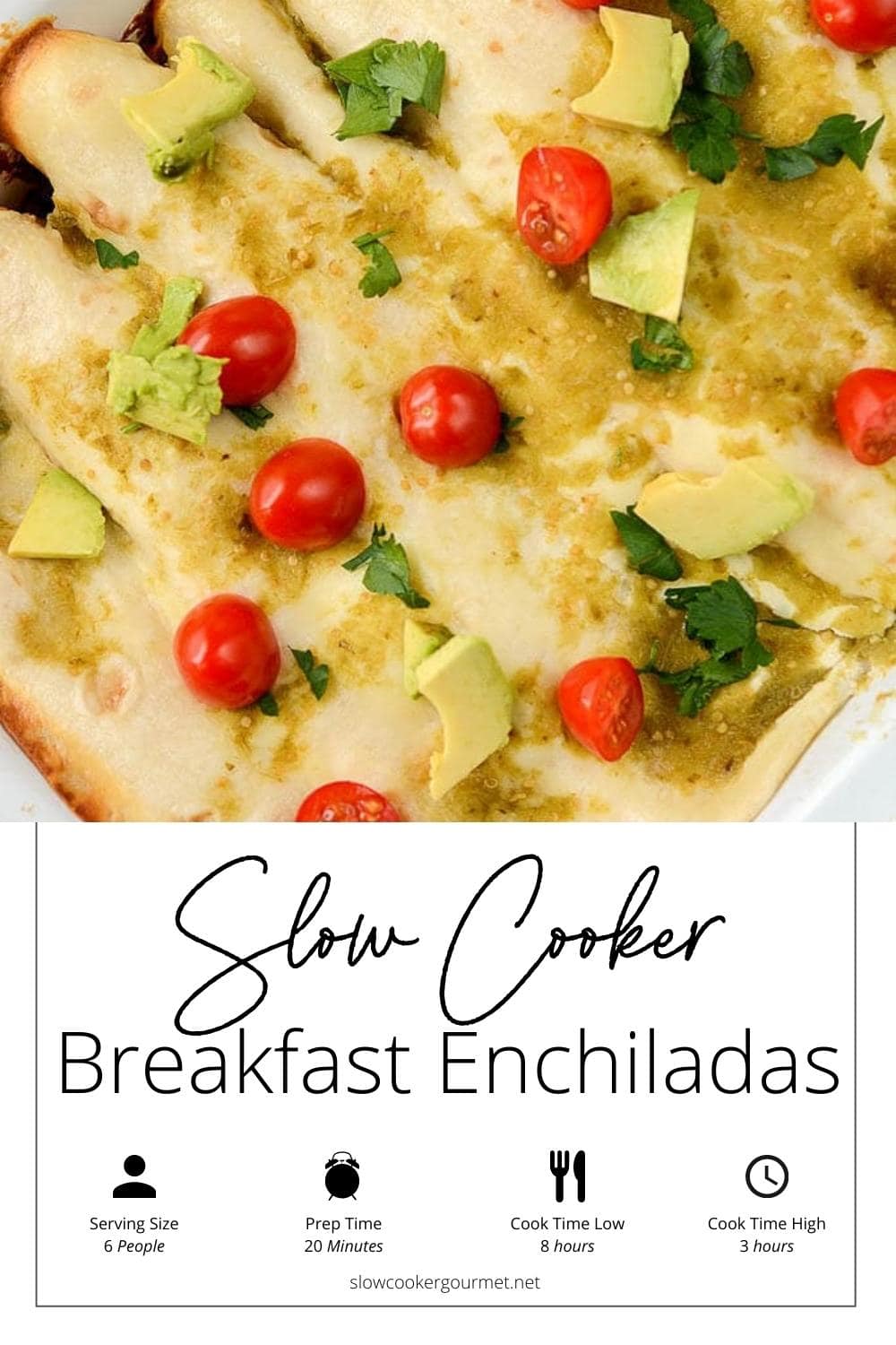 Slow Cooker Breakfast Enchiladas - Slow Cooker Gourmet