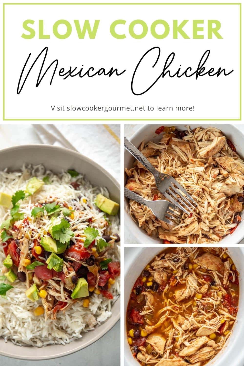 Slow Cooker Mexican Chicken - Slow Cooker Gourmet