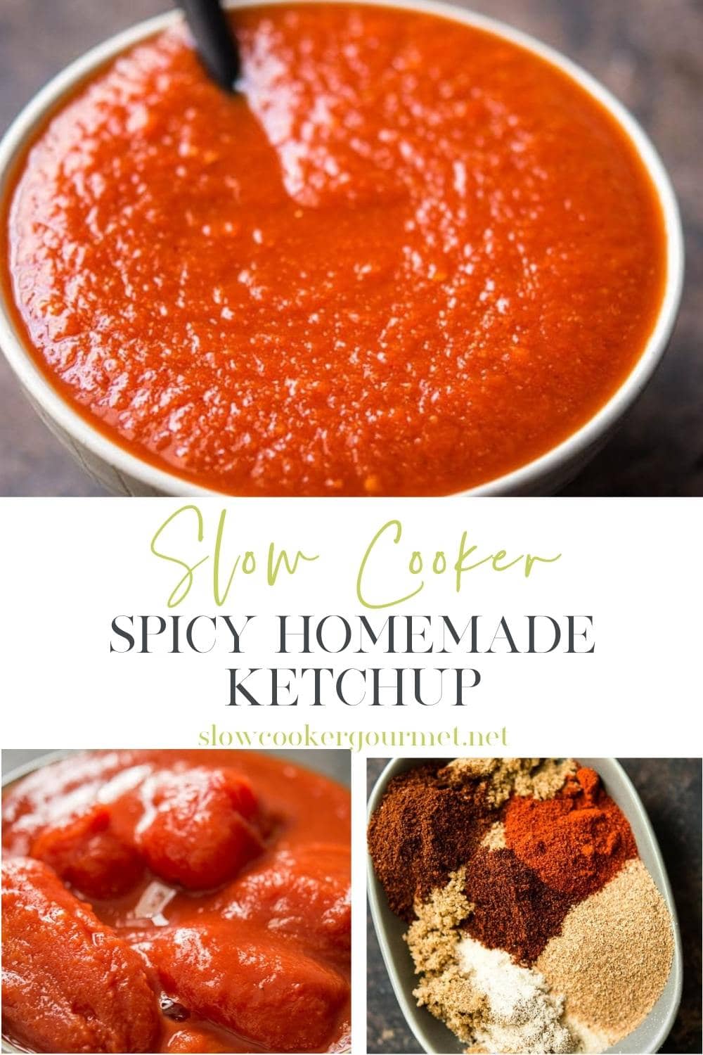 Slow Cooker Spicy Homemade Ketchup Slow Cooker Gourmet
