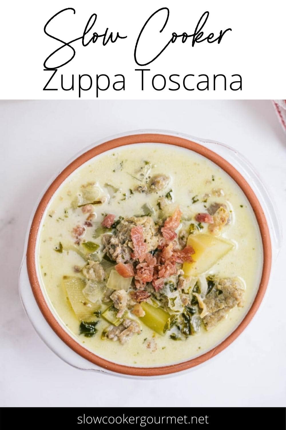 Slow Cooker Zuppa Toscana - Slow Cooker Gourmet