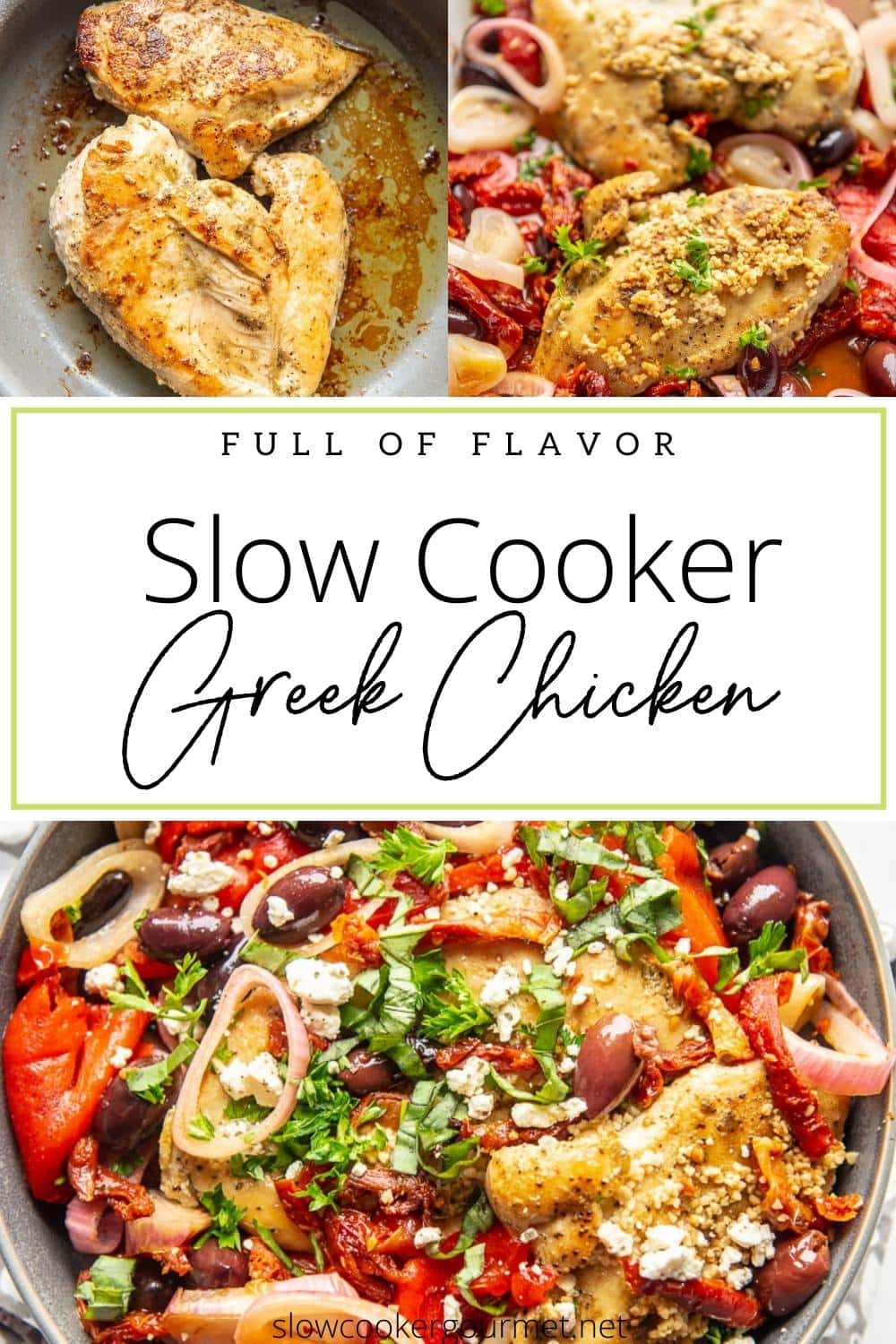 Slow Cooker Greek Chicken - Slow Cooker Gourmet