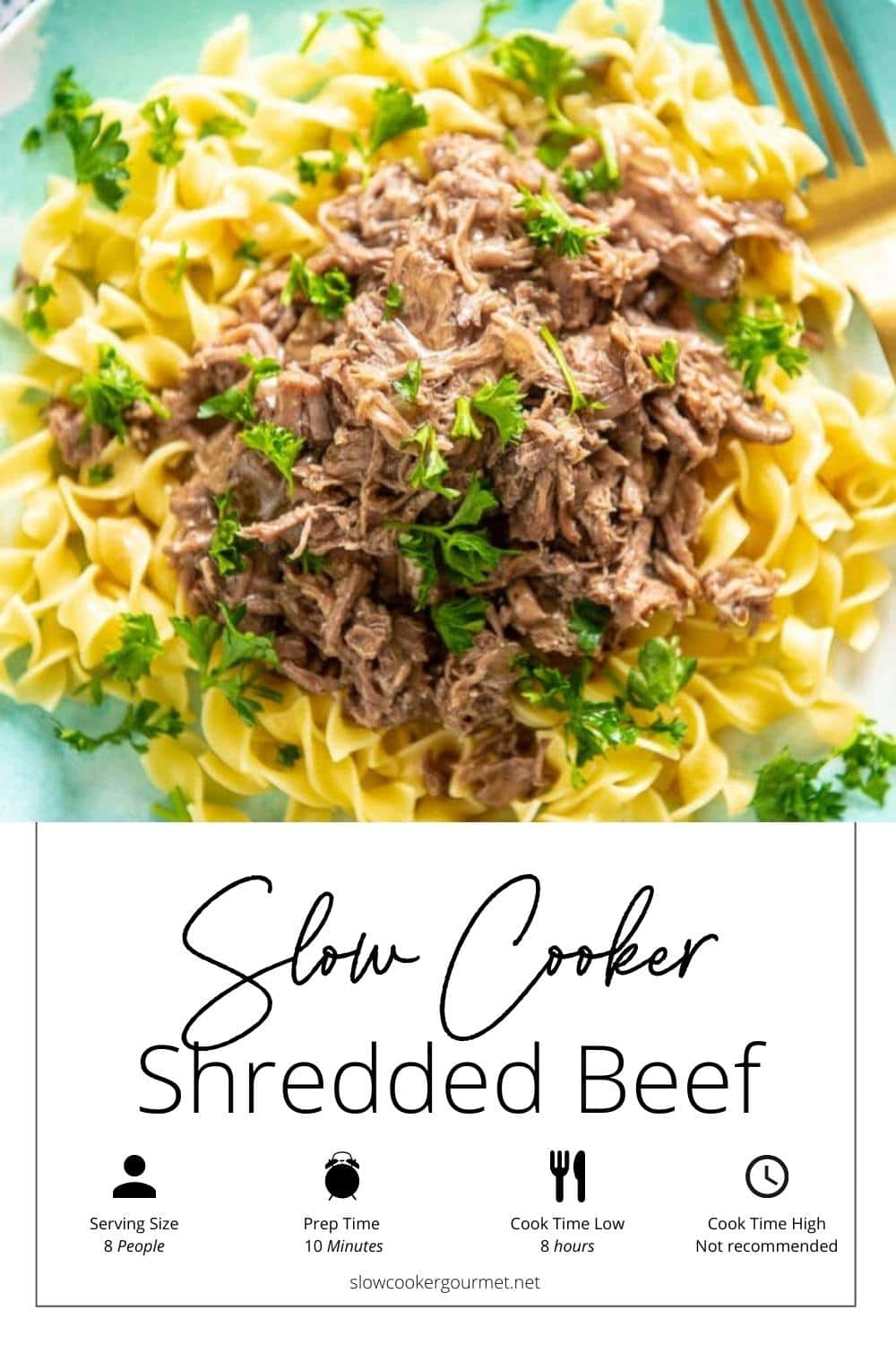 Slow Cooker Shredded Beef - Slow Cooker Gourmet