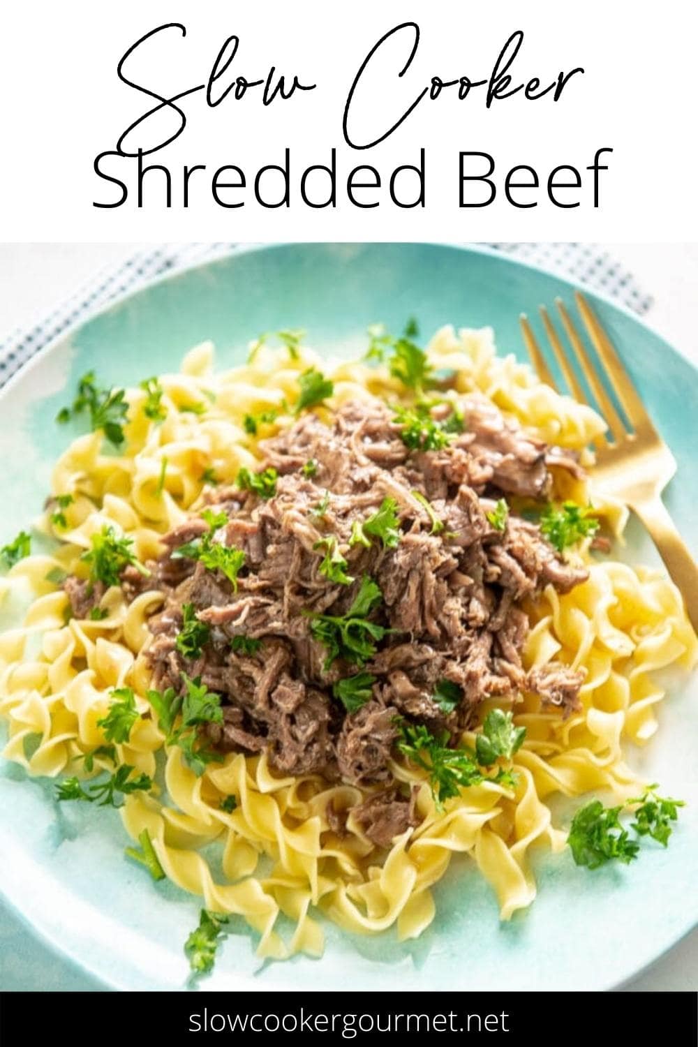 Slow Cooker Shredded Beef - Slow Cooker Gourmet