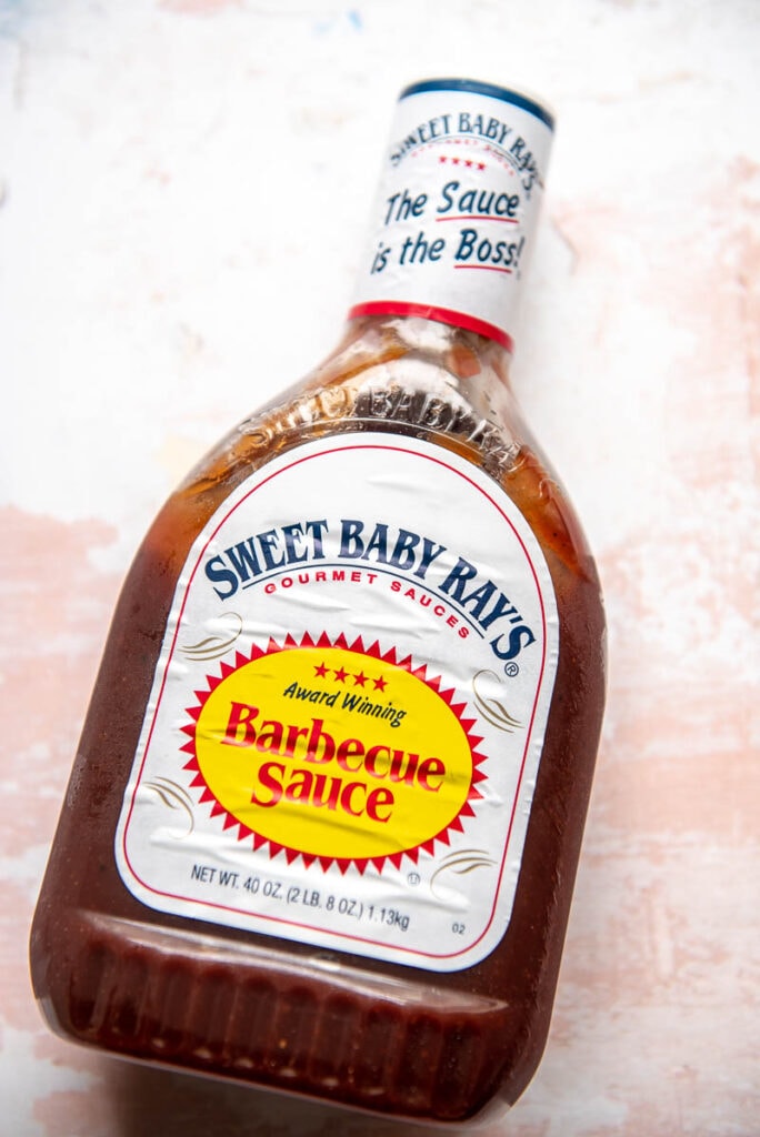 bottle of bbq sauce