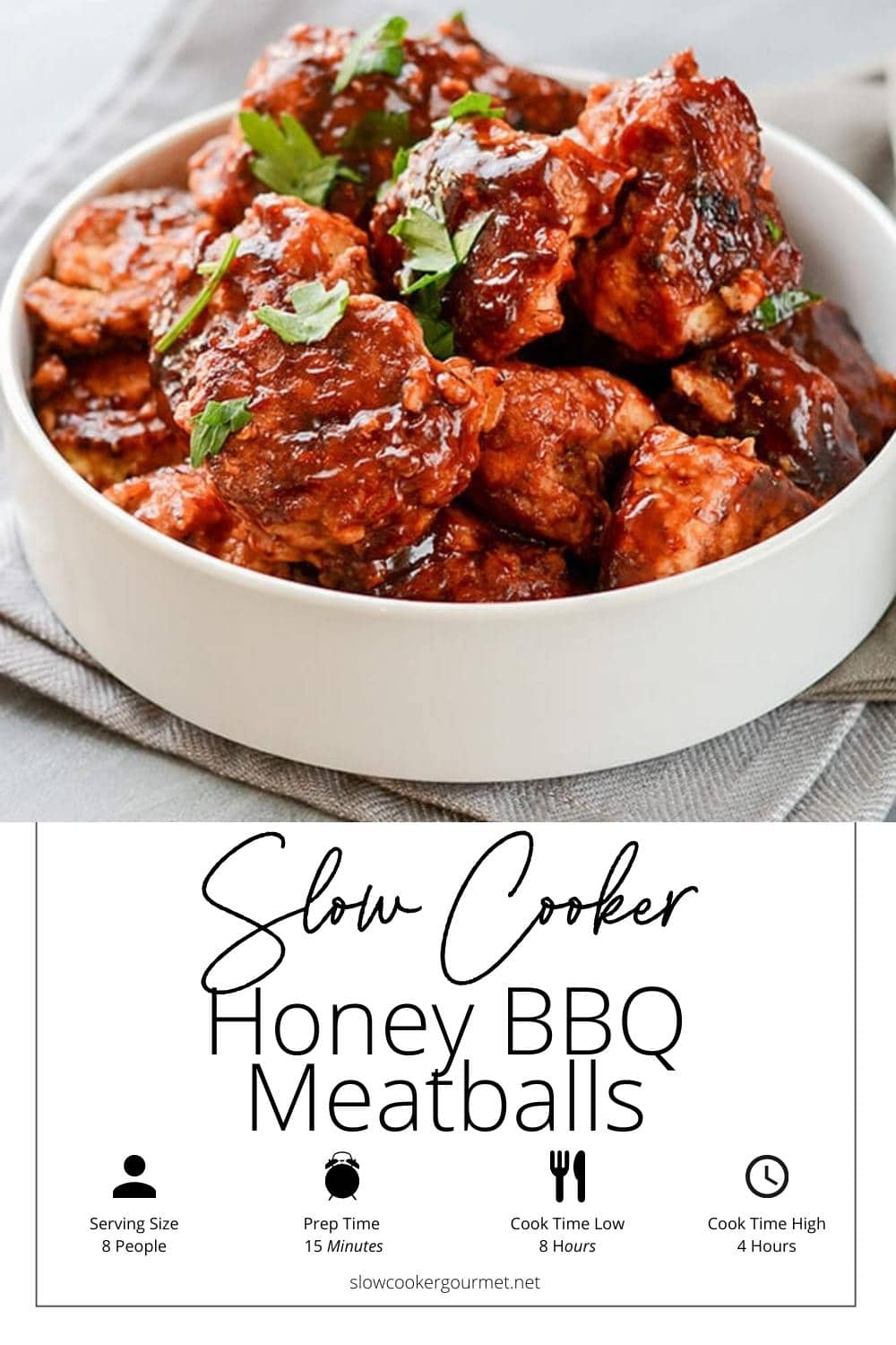 Slow Cooker Honey BBQ Meatballs Slow Cooker Gourmet
