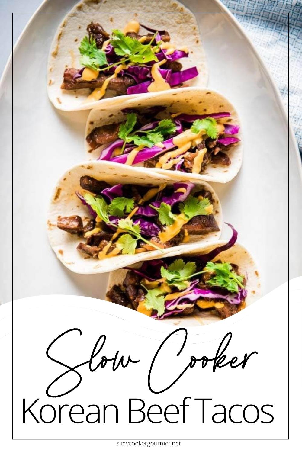 Slow Cooker Korean Beef Tacos Slow Cooker Gourmet