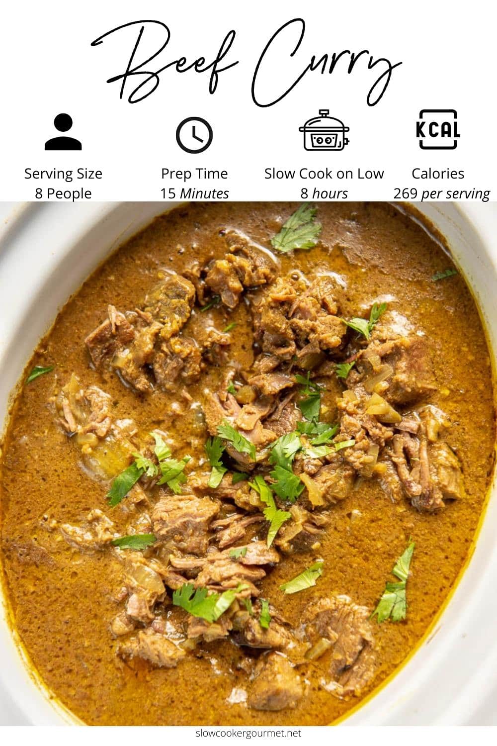 Slow Cooker Beef Curry - Slow Cooker Gourmet