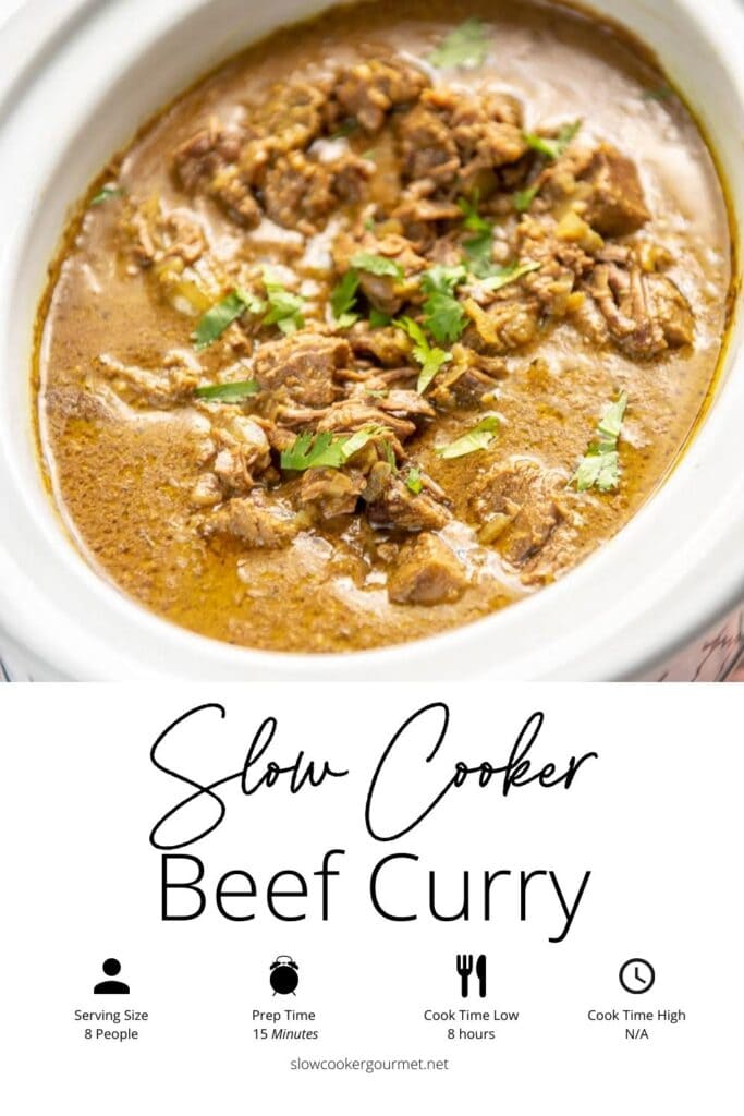 Slow Cooker Beef Curry - Slow Cooker Gourmet