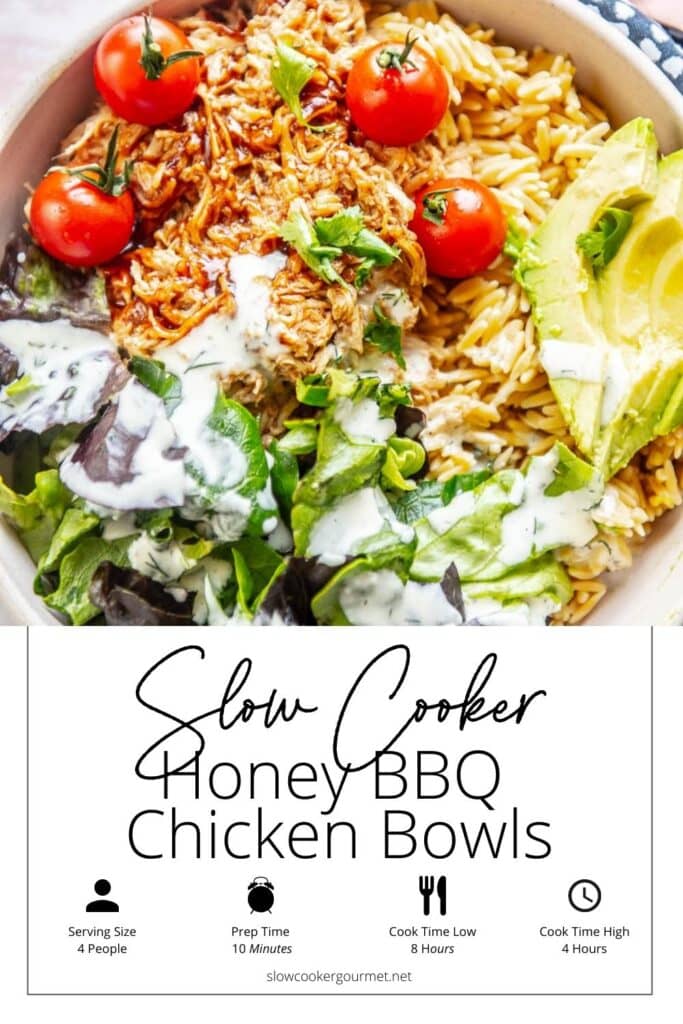 Meal Prep Shredded BBQ Chicken Salad Bowls - Sinful Nutrition