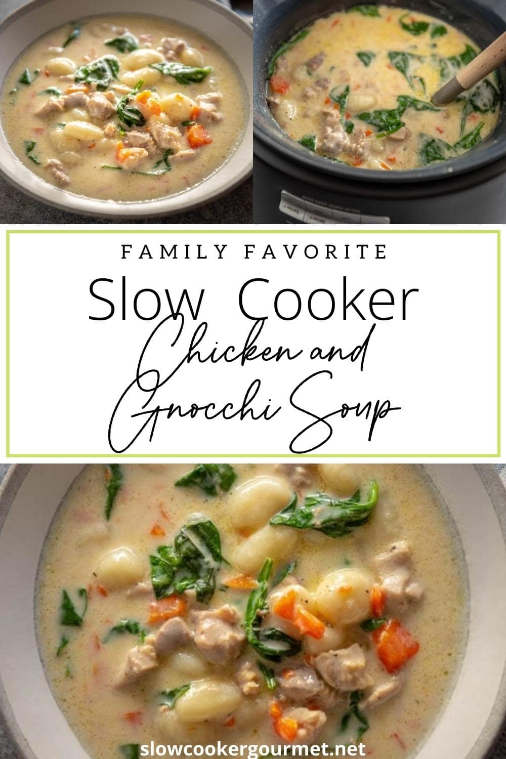 Slow Cooker Chicken and Gnocchi Soup Slow Cooker Gourmet