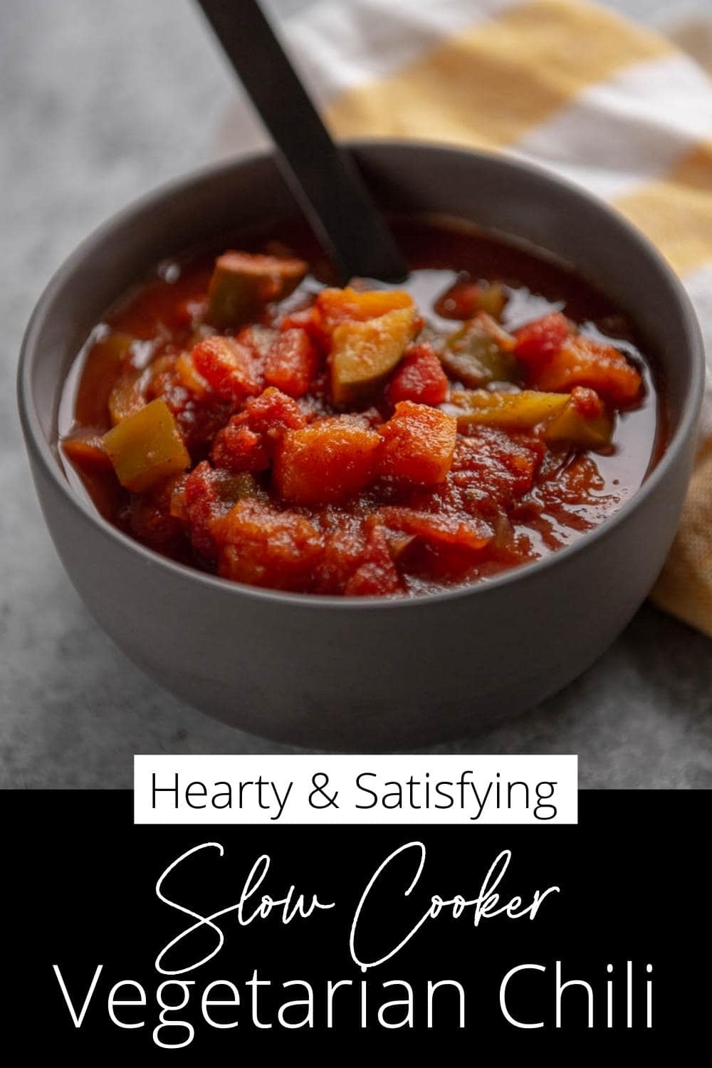 Slow Cooker Vegetarian Chili Slow Cooker Gourmet