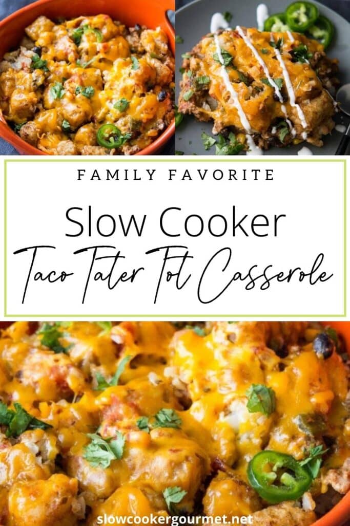 Slow Cooker Taco Casserole - Slow Cooker Gourmet