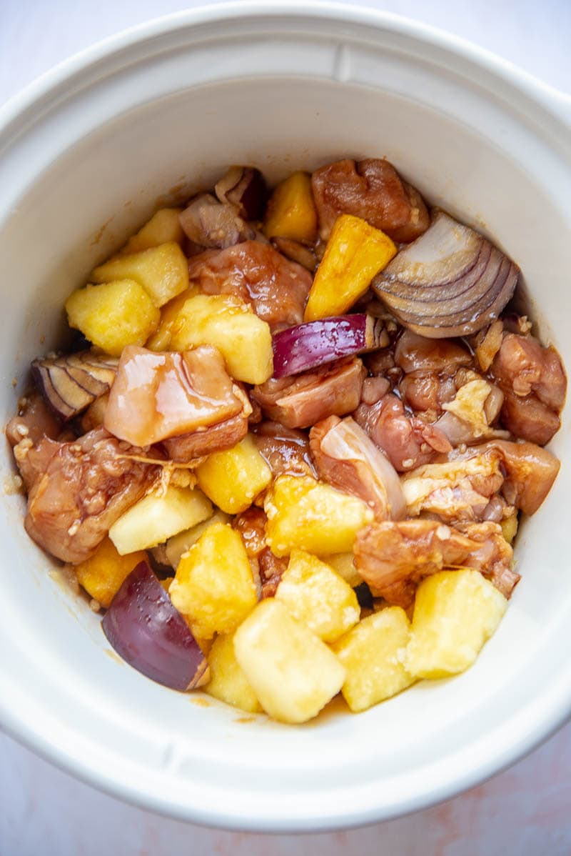 Slow Cooker Chicken Pineapple Teriyaki Bowls Slow Cooker Gourmet