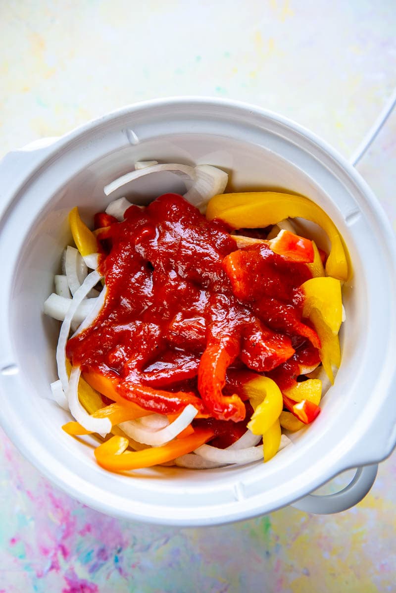 Slow Cooker Sausage and Peppers Slow Cooker Gourmet