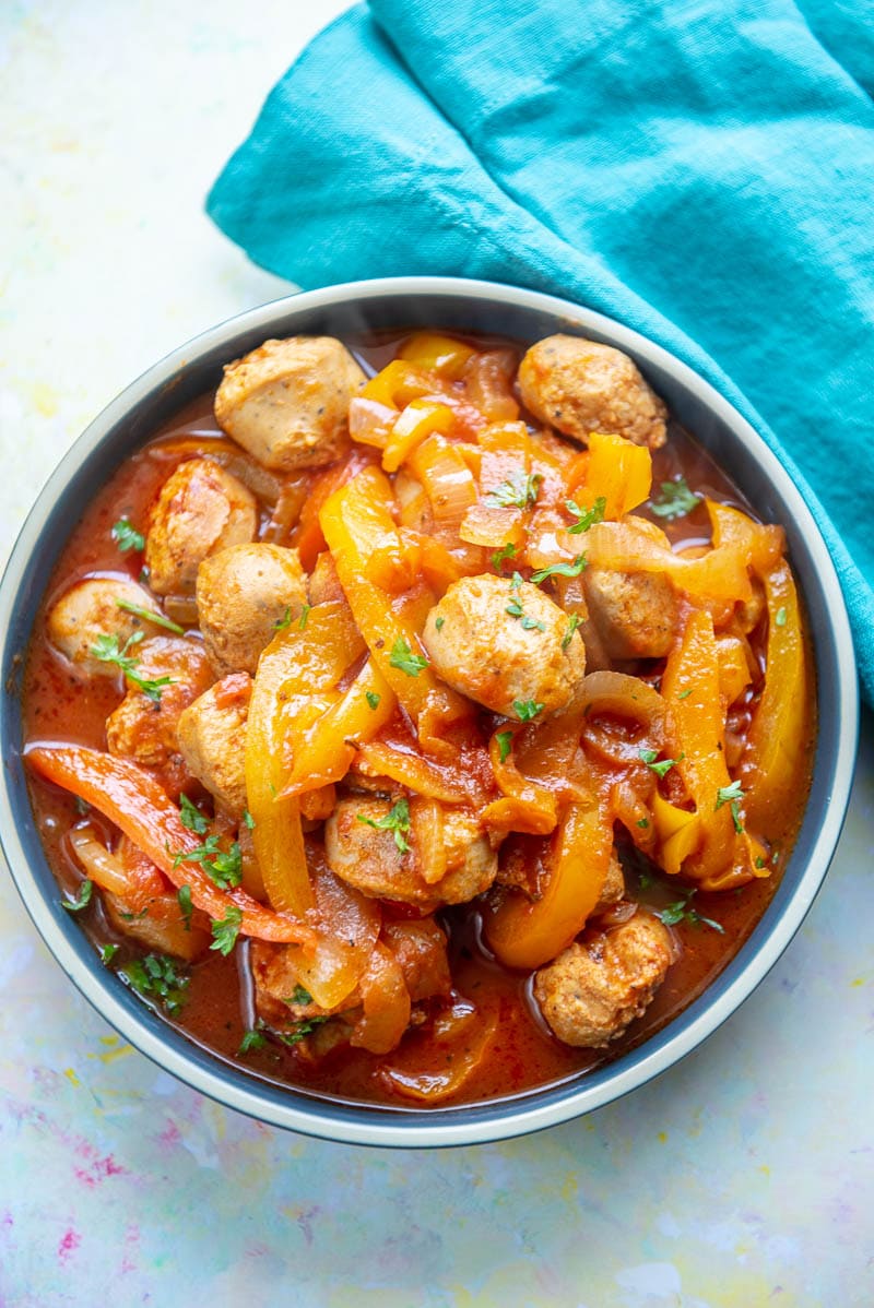 Slow Cooker Sausage and Peppers Slow Cooker Gourmet