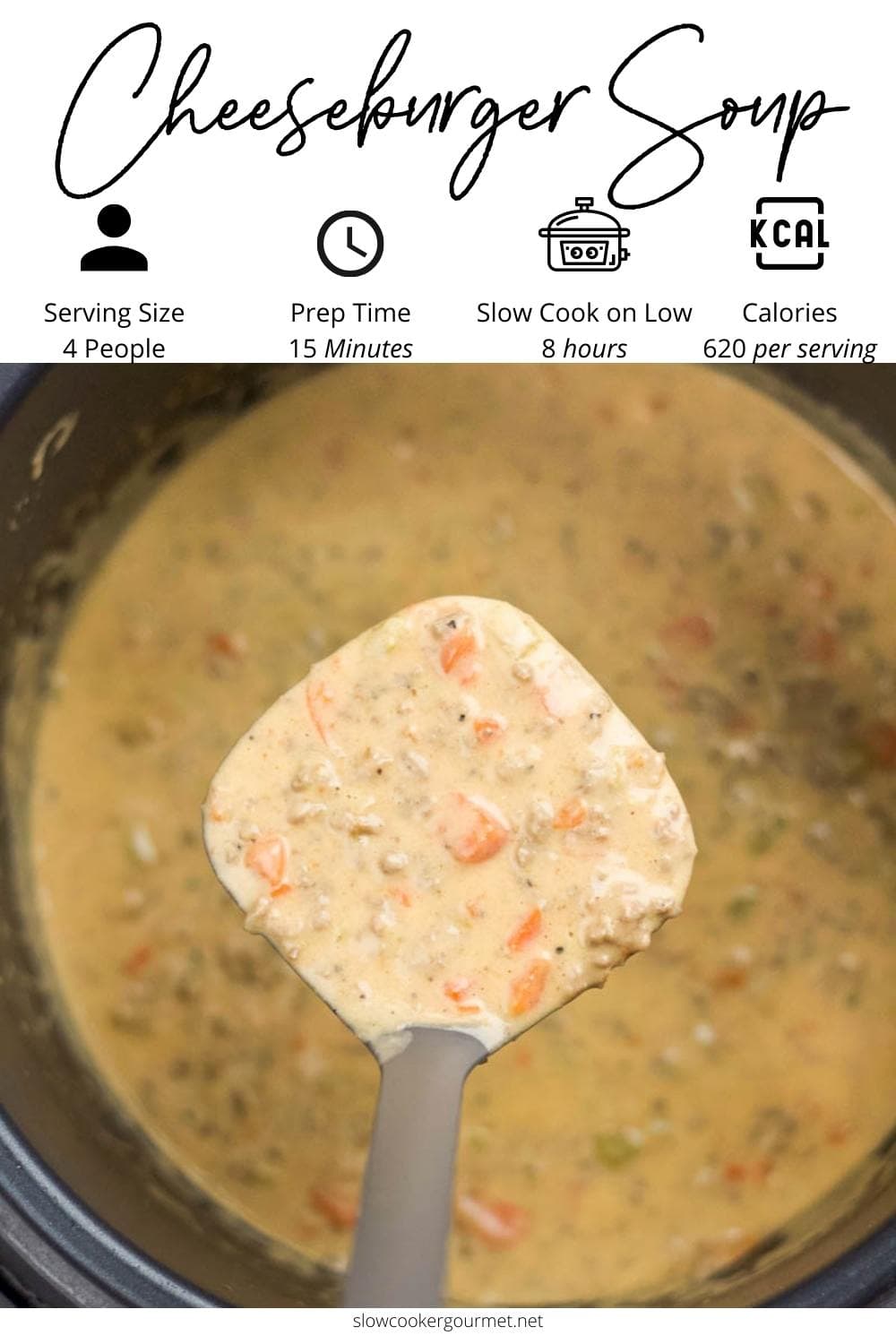 Slow Cooker Cheeseburger Soup Slow Cooker Gourmet