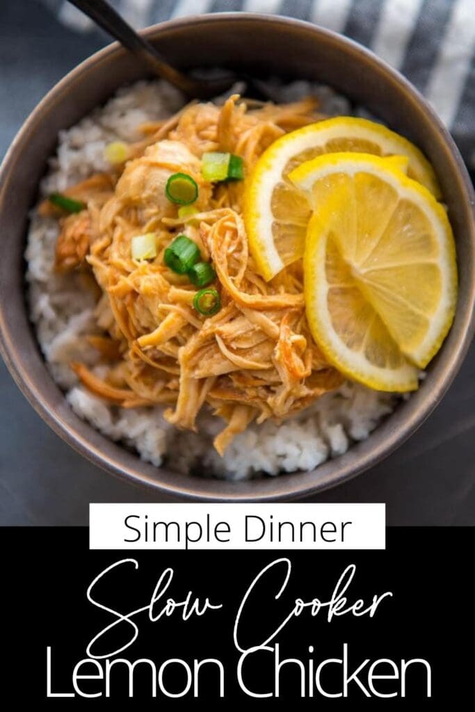 Slow-Cooker Lemon Chicken – Nutrition with Wendi