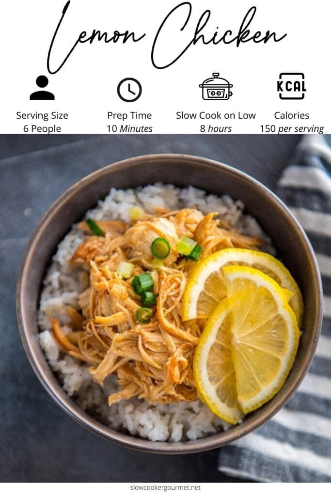 Slow-Cooker Lemon Chicken – Nutrition with Wendi