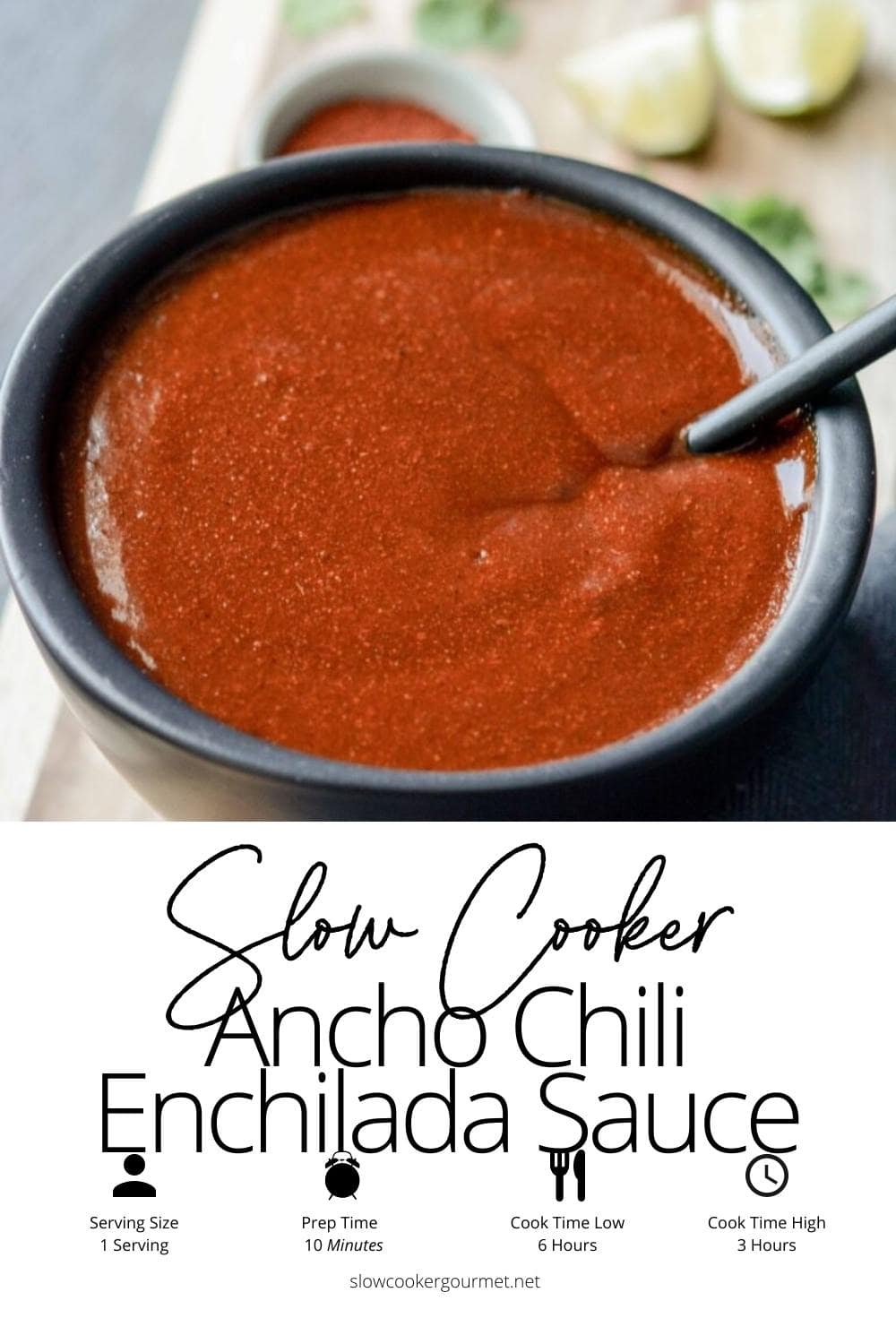 Slow Cooker Ancho Chili Enchilada Sauce - Slow Cooker Gourmet