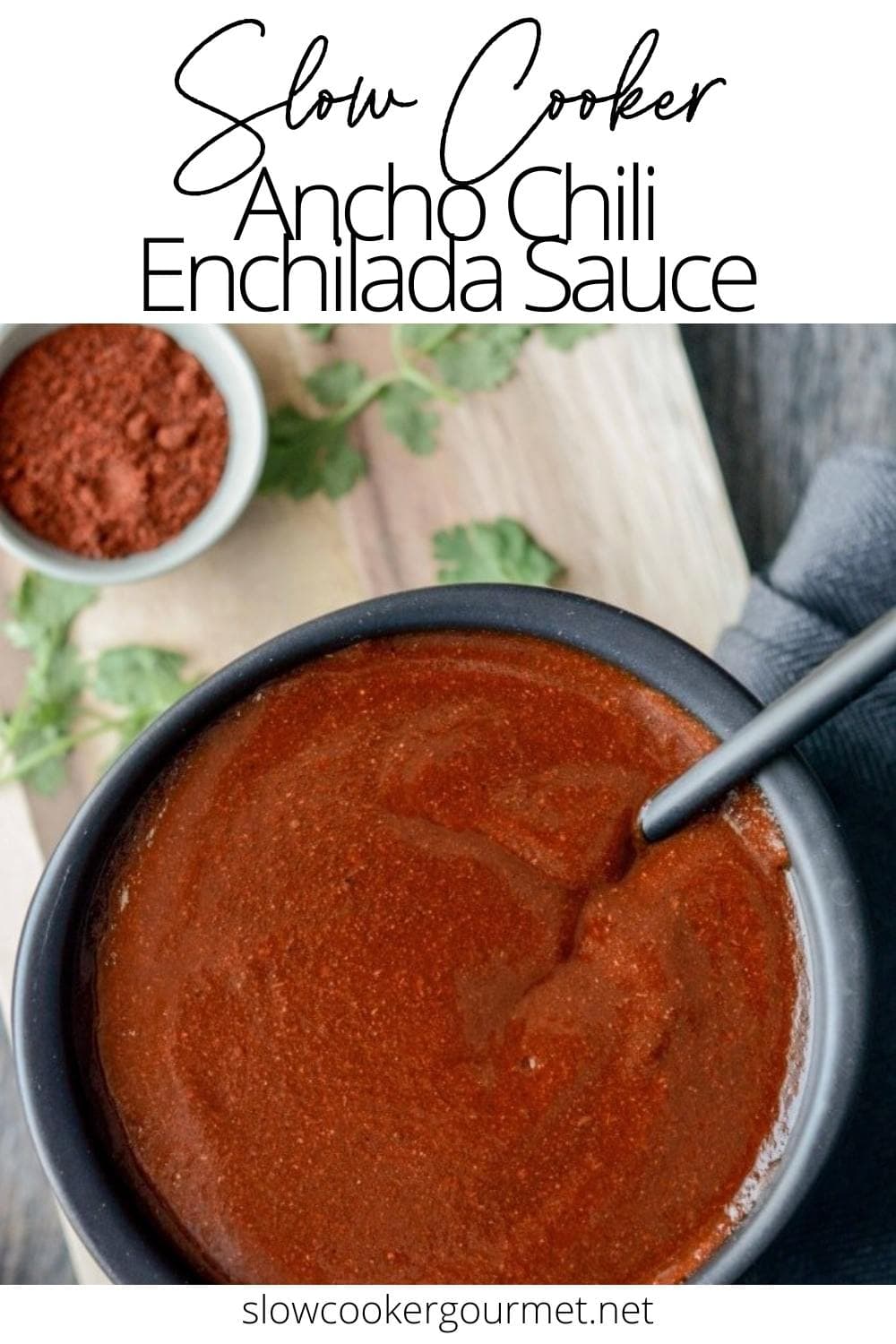 Slow Cooker Ancho Chili Enchilada Sauce Slow Cooker Gourmet