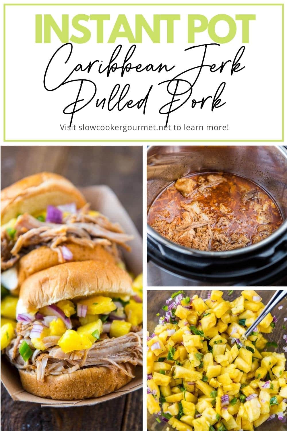 Pressure Cooker Caribbean Jerk Pulled Pork Slow Cooker Gourmet