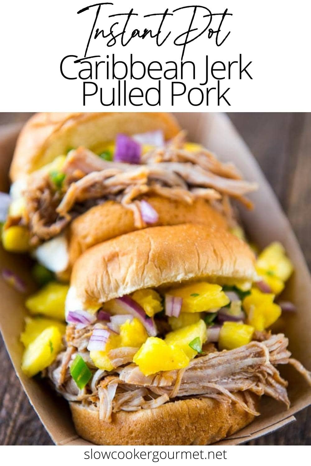 Pressure Cooker Caribbean Jerk Pulled Pork Slow Cooker Gourmet