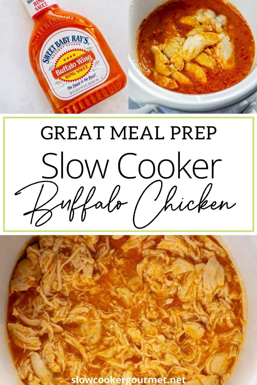 Slow Cooker Buffalo Chicken - Slow Cooker Gourmet