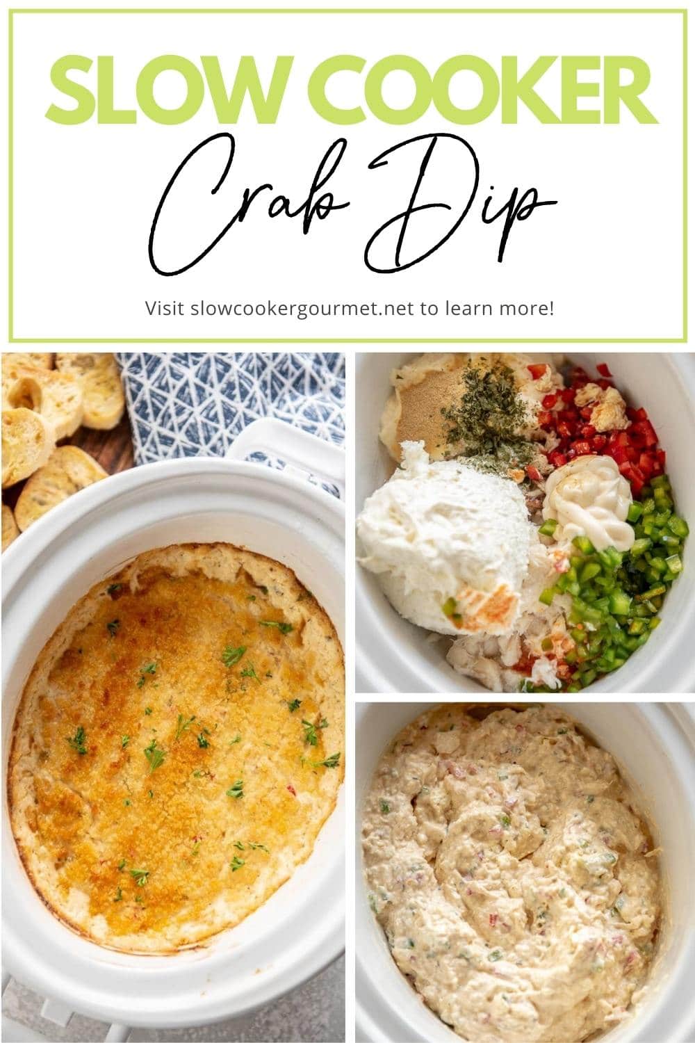 Slow Cooker Crab Dip Slow Cooker Gourmet