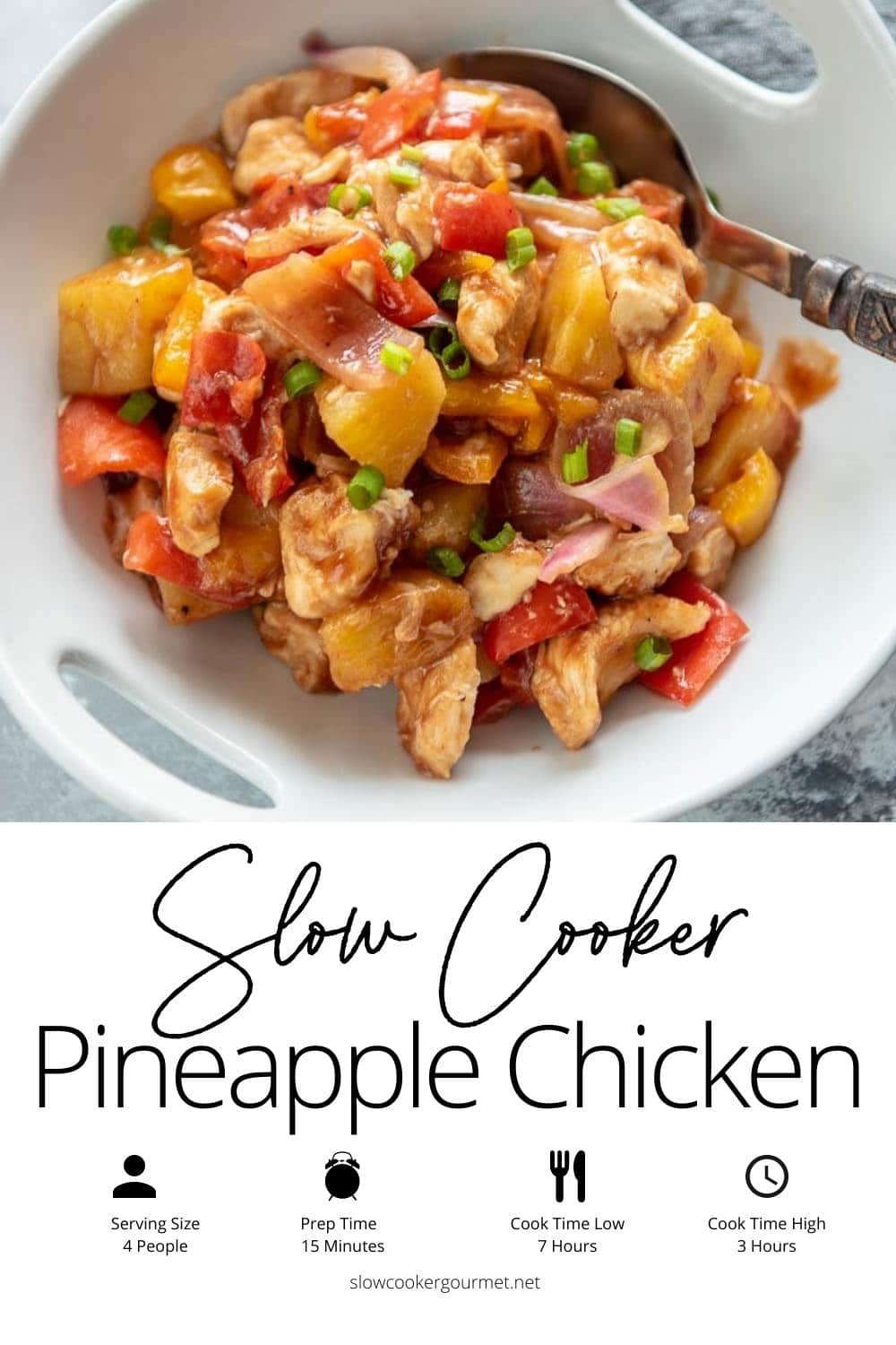 Slow Cooker Pineapple Chicken - Slow Cooker Gourmet