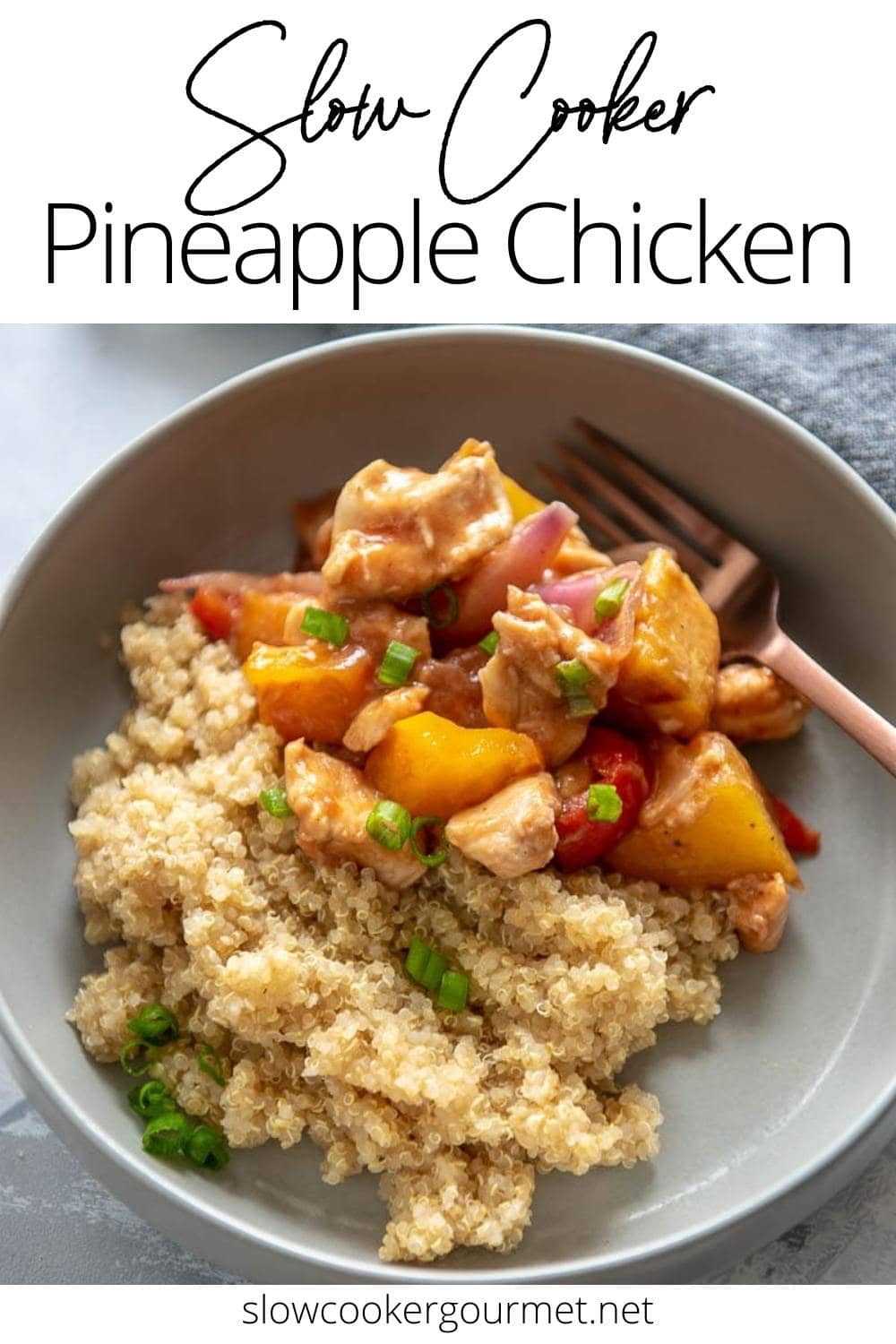 Slow Cooker Pineapple Chicken - Slow Cooker Gourmet