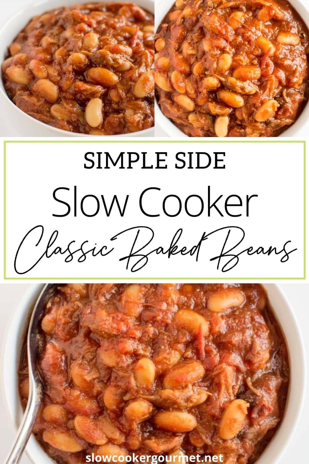 Slow Cooker Classic Baked Beans - Slow Cooker Gourmet